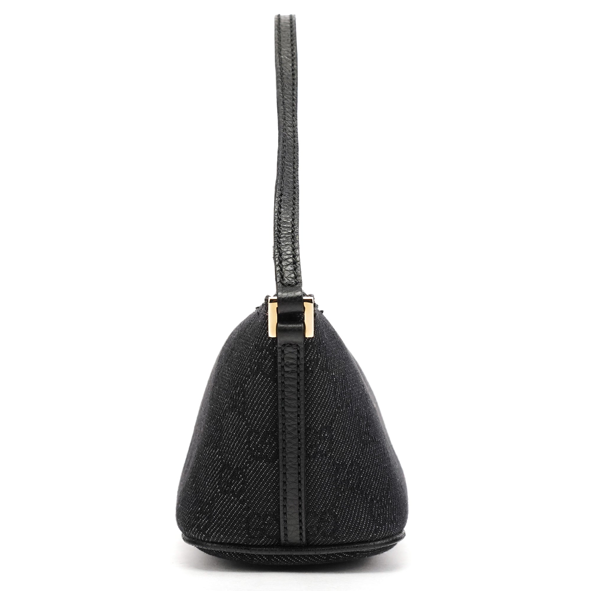 Anthracite Denim GG Boat Pochette