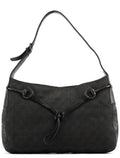 Anthracite Denim GG Horsebit Shoulder Bag