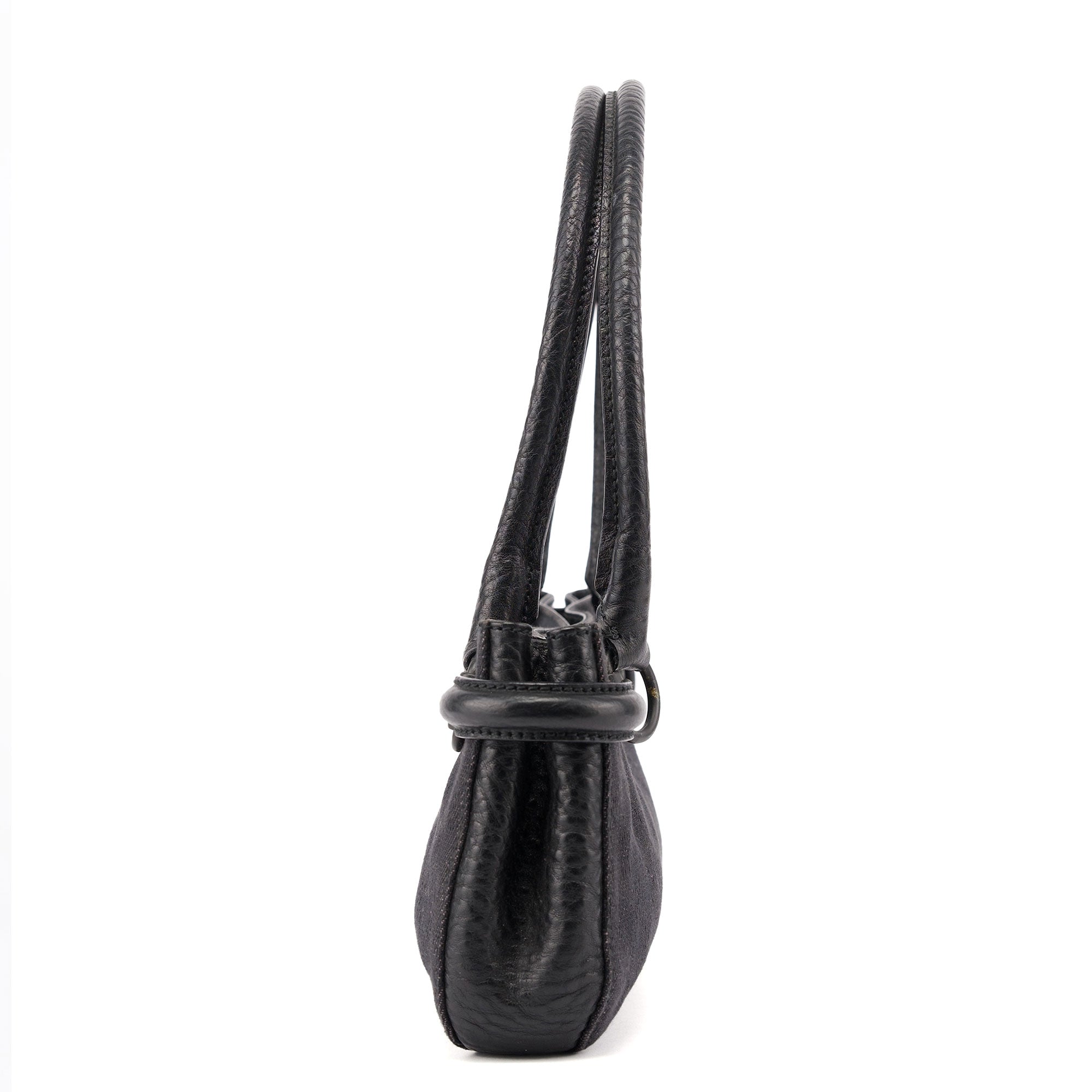 Anthracite Denim GG Horsebit Tote Bag