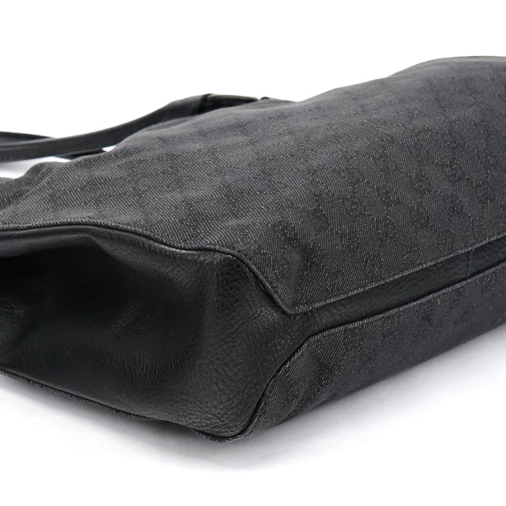 Anthracite Denim GG Horsebit Tote Bag