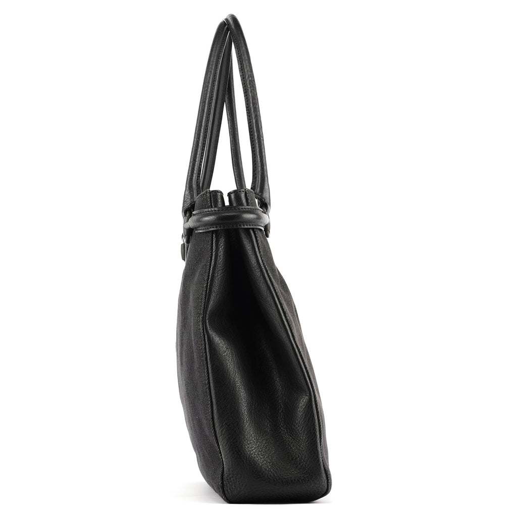 Anthracite Denim GG Horsebit Tote Bag
