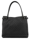 Anthracite Denim GG Horsebit Tote Bag