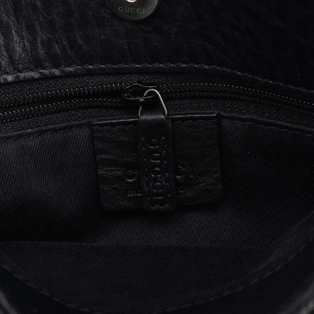 Anthracite Denim GG Horsebit Tote Bag