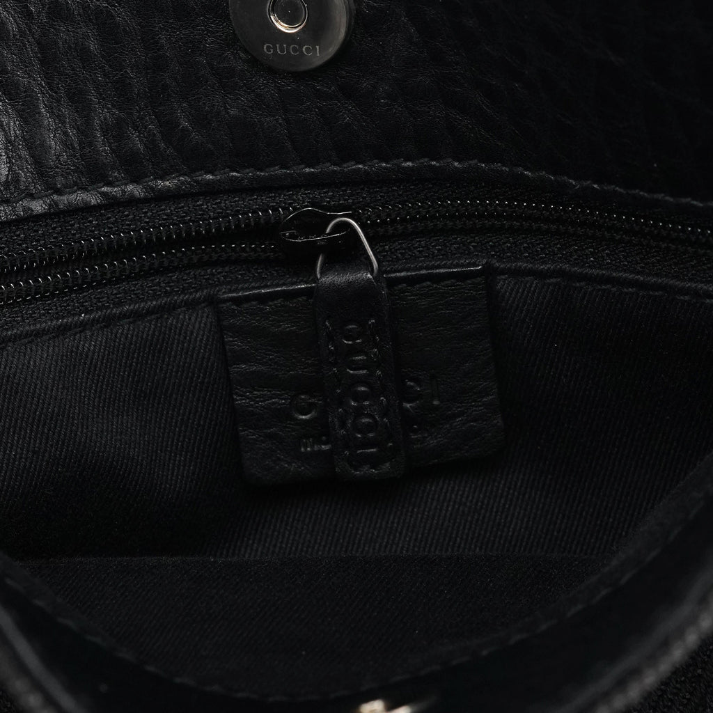 Anthracite Denim GG Horsebit Tote Bag