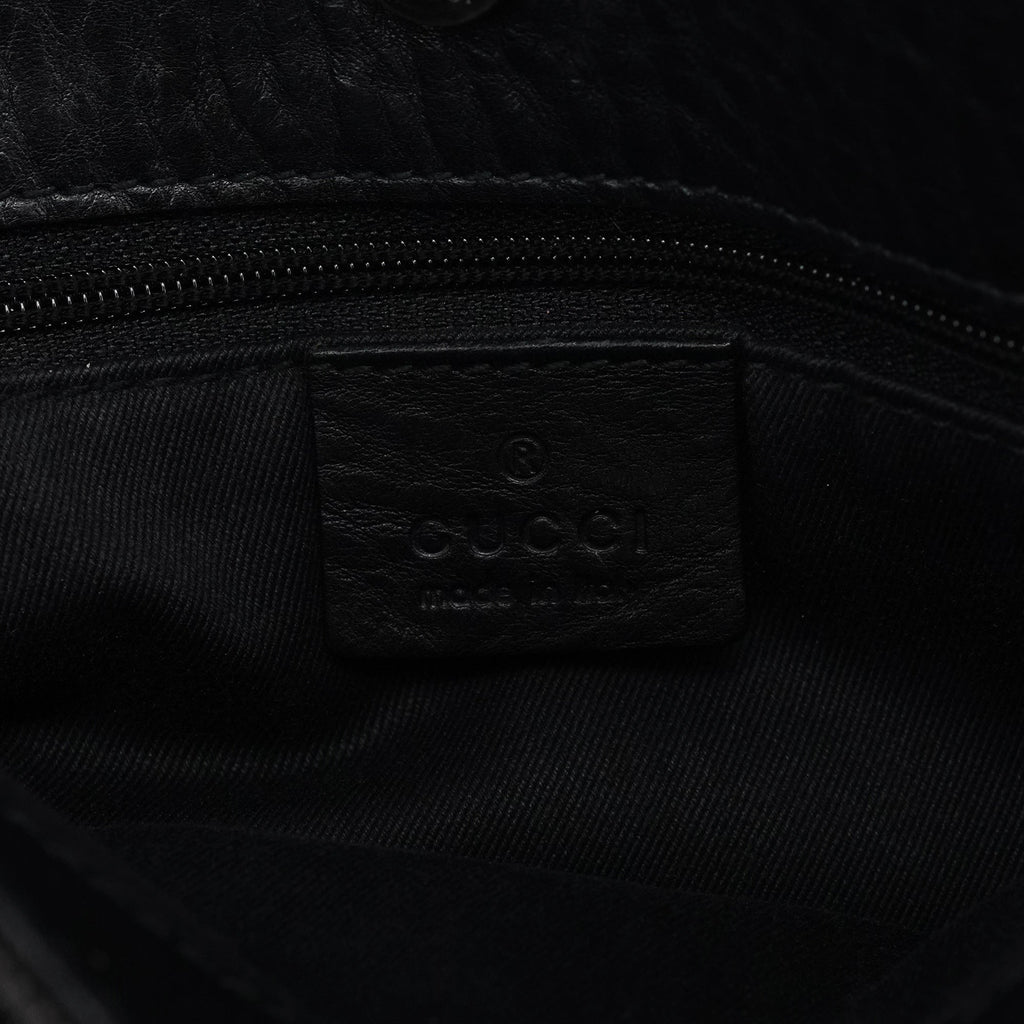 Anthracite Denim GG Horsebit Tote Bag