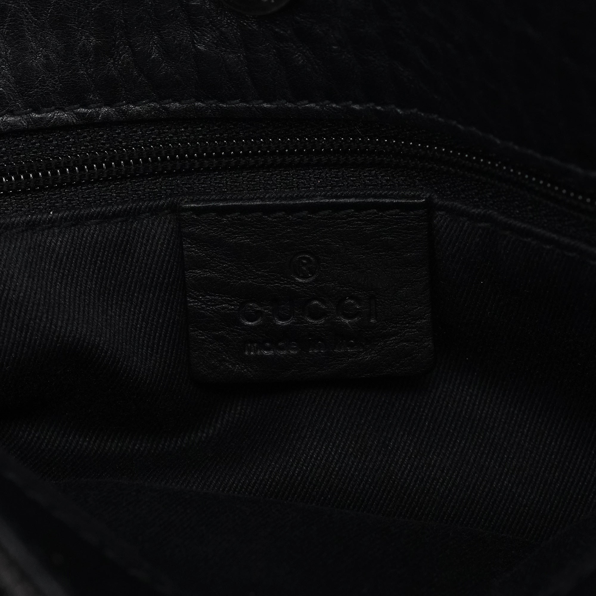 Anthracite Denim GG Horsebit Tote Bag