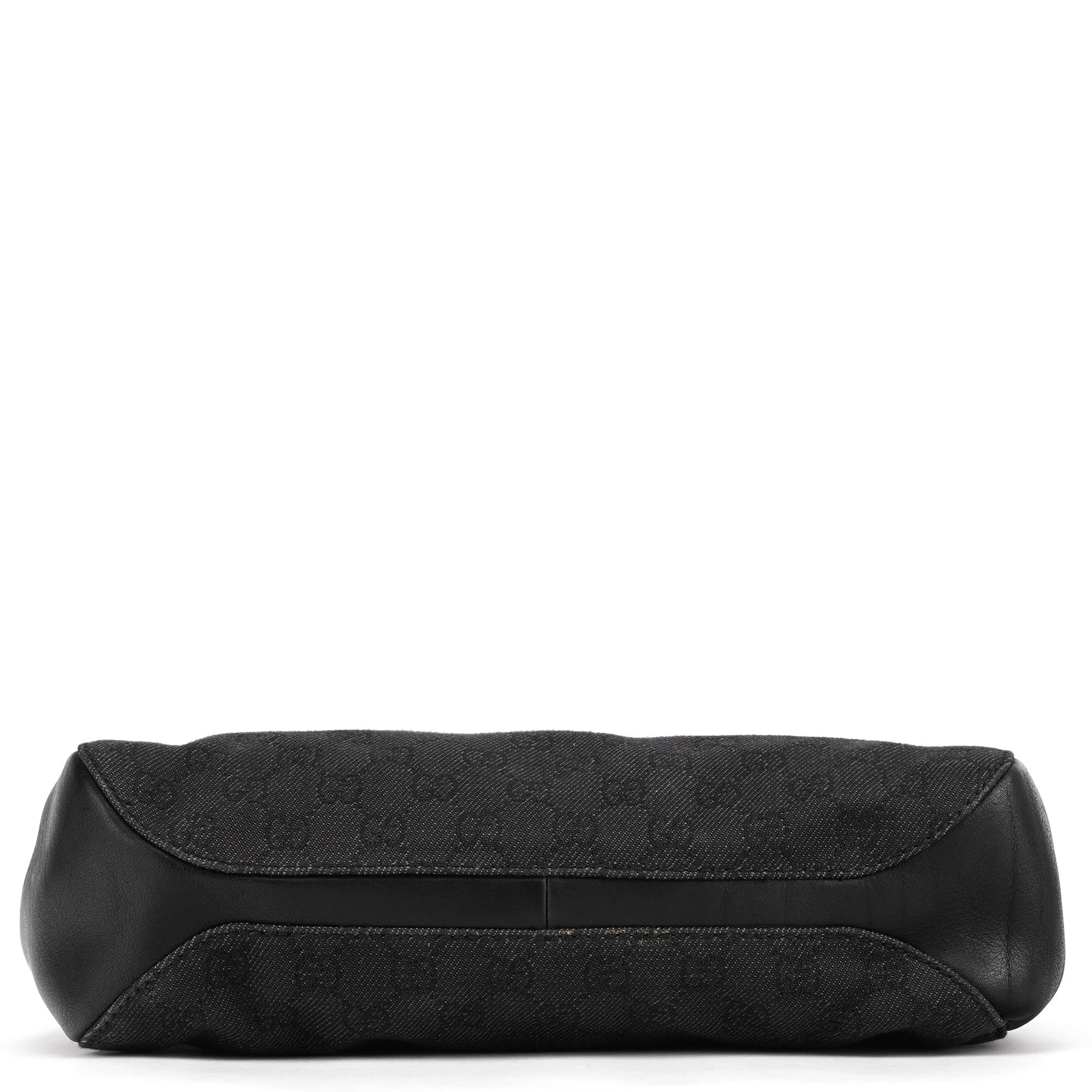 Anthracite Denim GG Horsebit Tote Bag