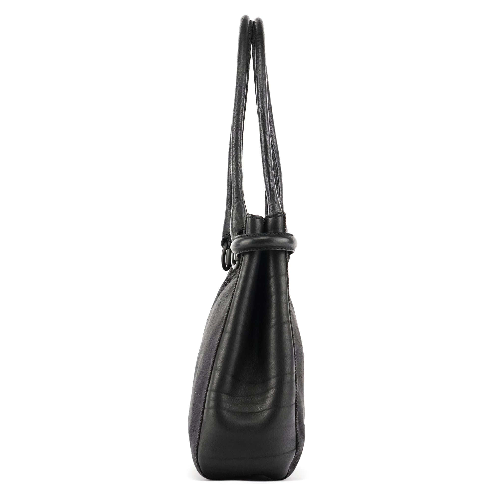 Anthracite Denim GG Horsebit Tote Bag