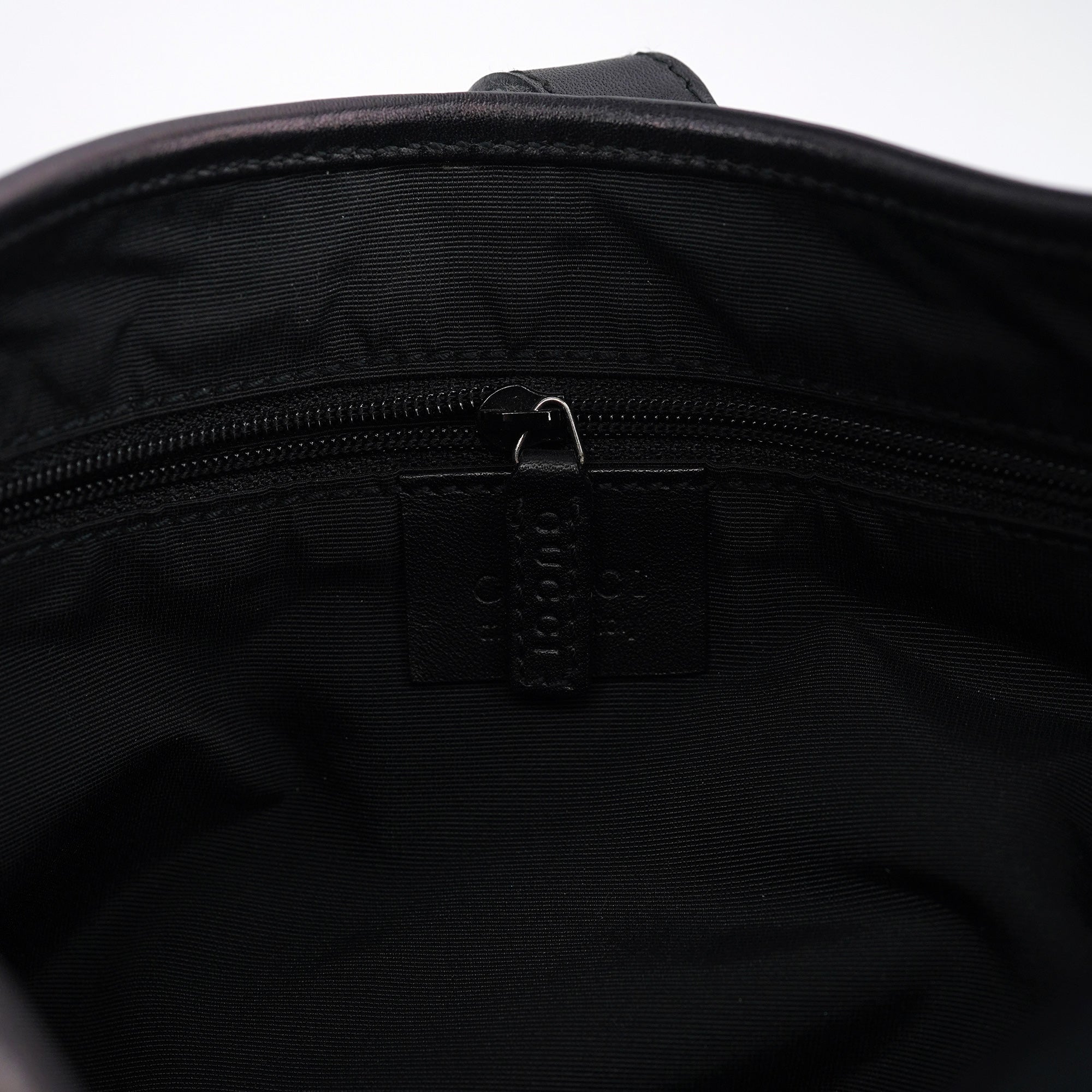 Anthracite Denim GG Jackie Shoulder Bag