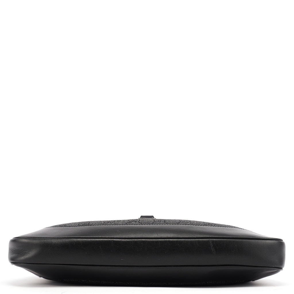 Anthracite Denim GG Jackie Shoulder Bag