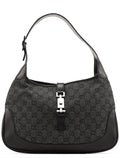 Anthracite Denim GG Jackie Shoulder Bag