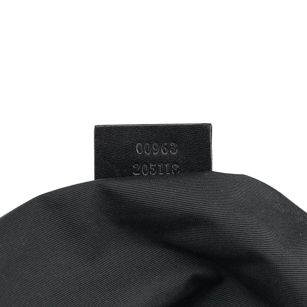 Anthracite Denim GG Jackie Shoulder Bag