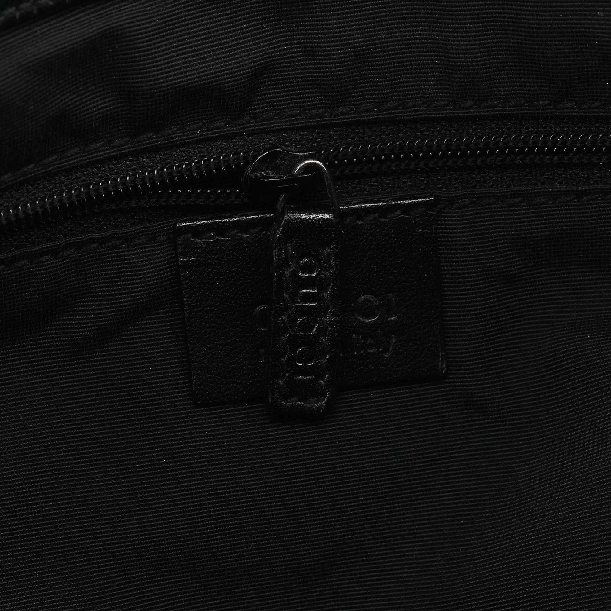Anthracite Denim GG Jackie Shoulder Bag