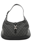 Anthracite Denim GG Jackie Shoulder Bag