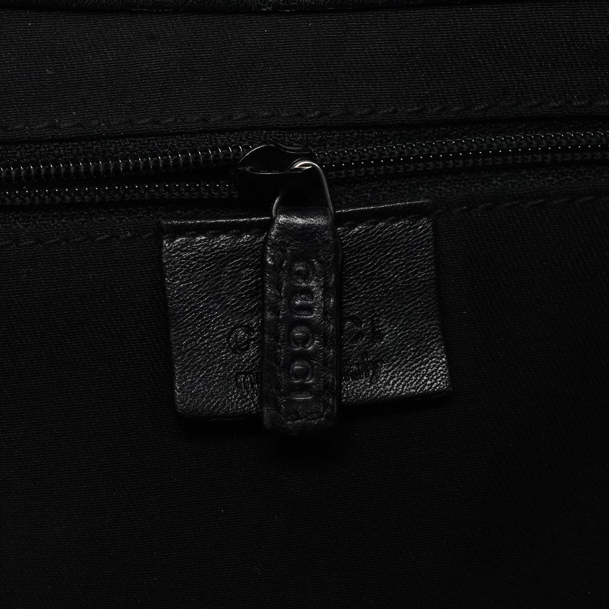 Anthracite Denim GG Jackie Shoulder Bag
