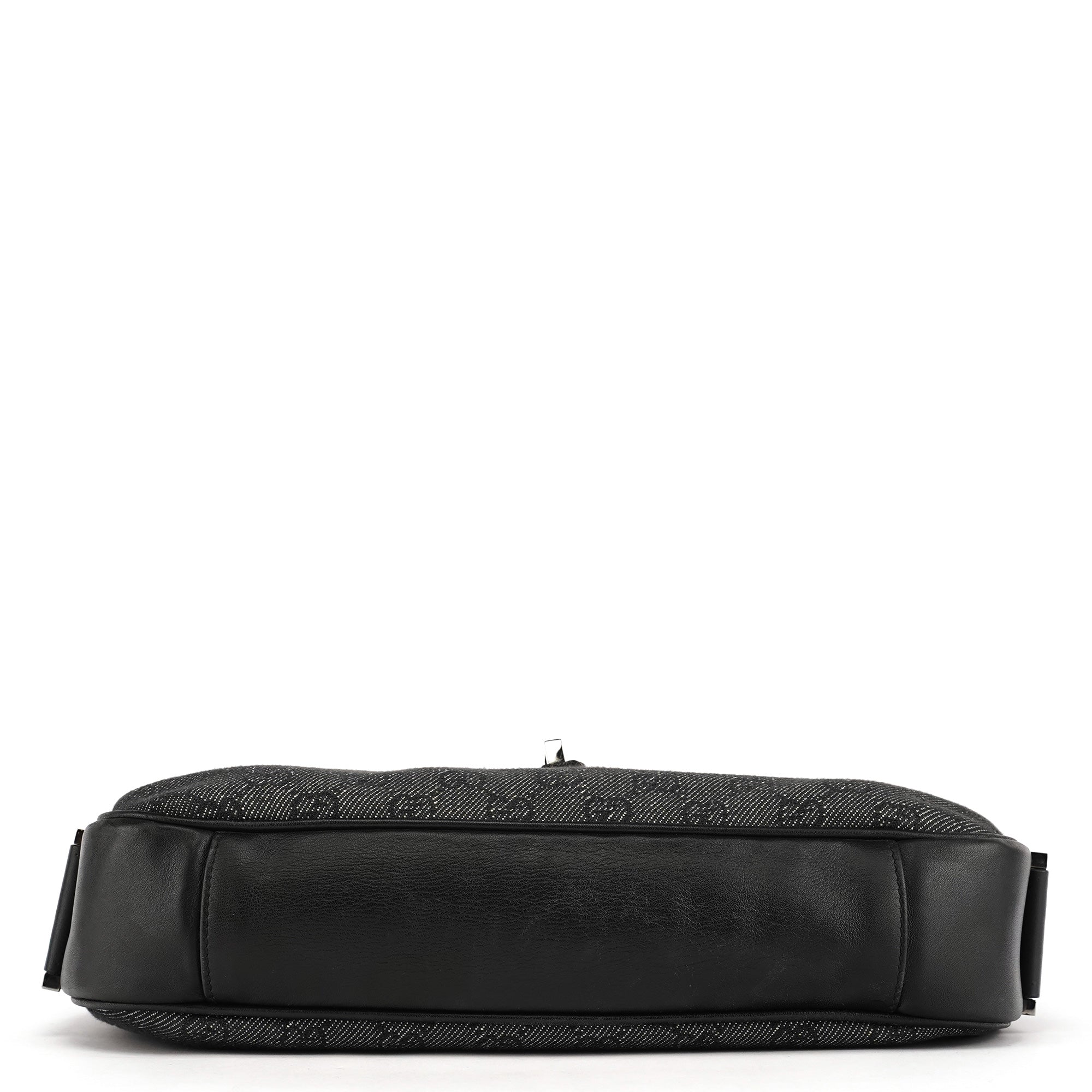 Anthracite Denim GG Jackie Shoulder Bag