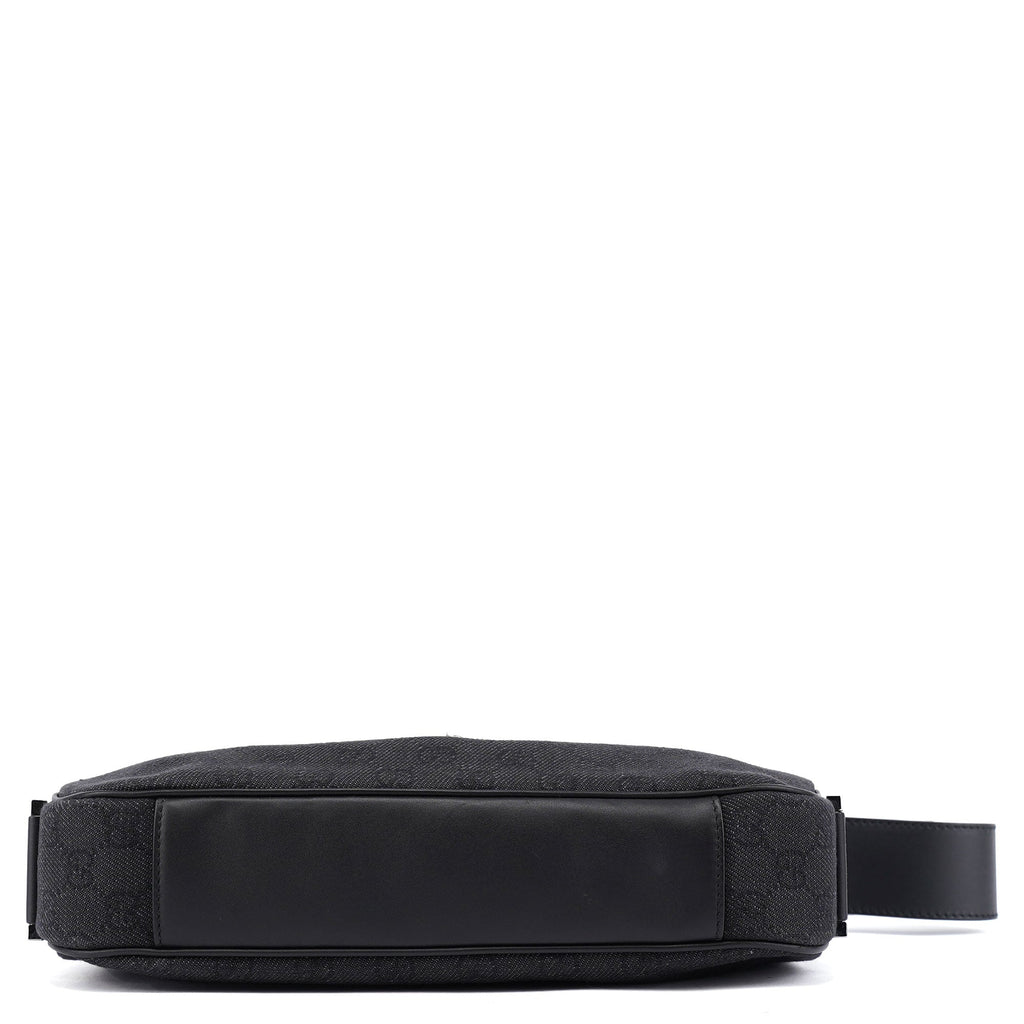 Anthracite Denim GG Jackie Shoulder Bag
