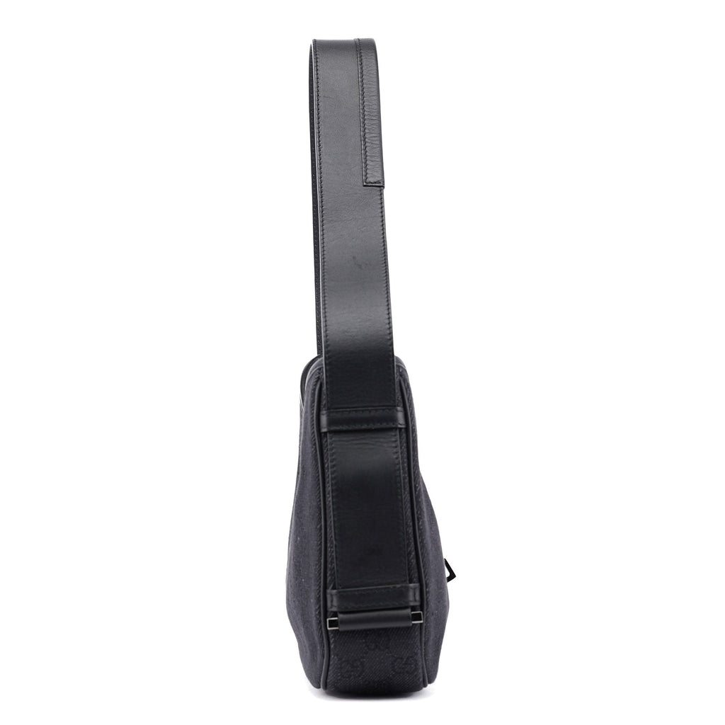 Anthracite Denim GG Jackie Shoulder Bag