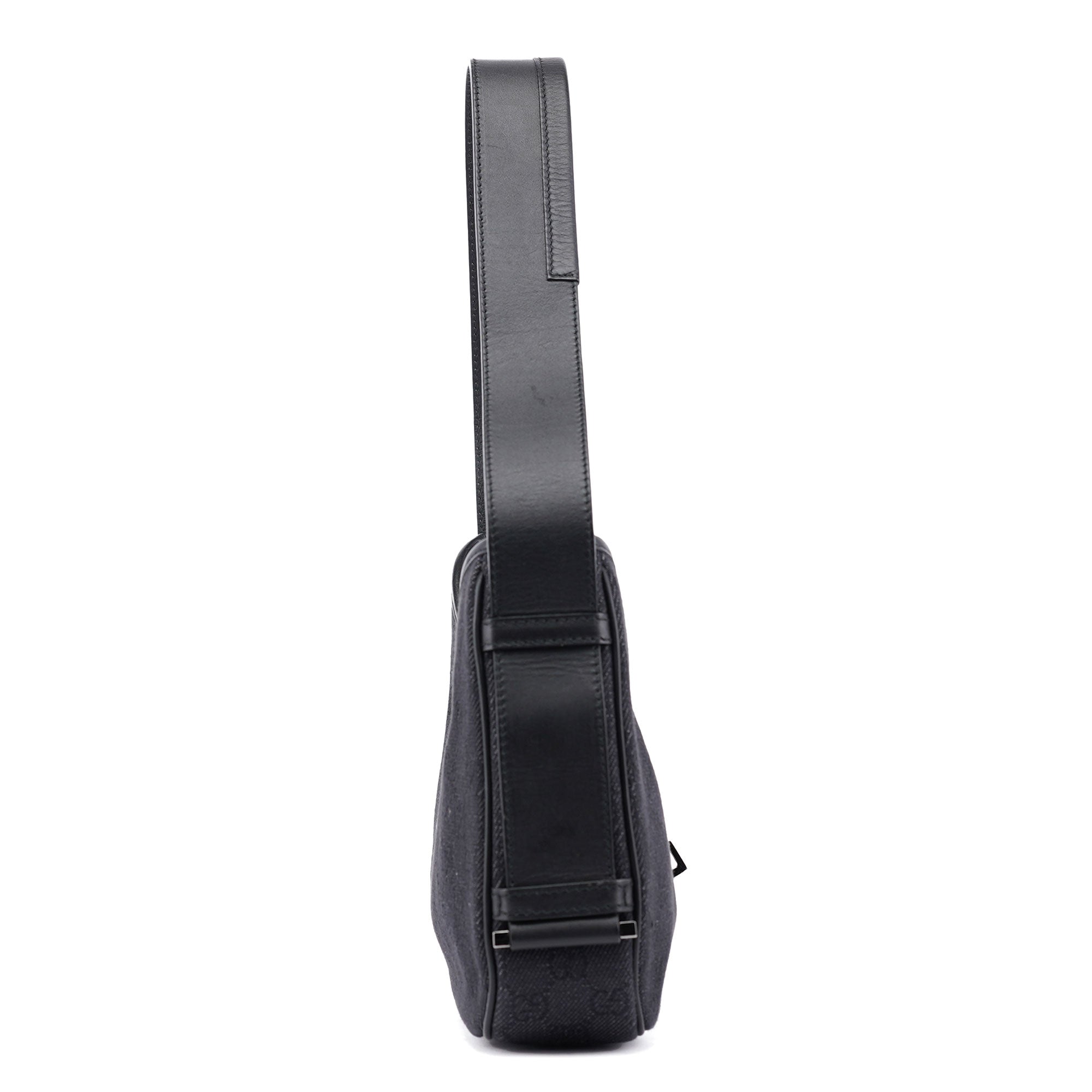 Anthracite Denim GG Jackie Shoulder Bag