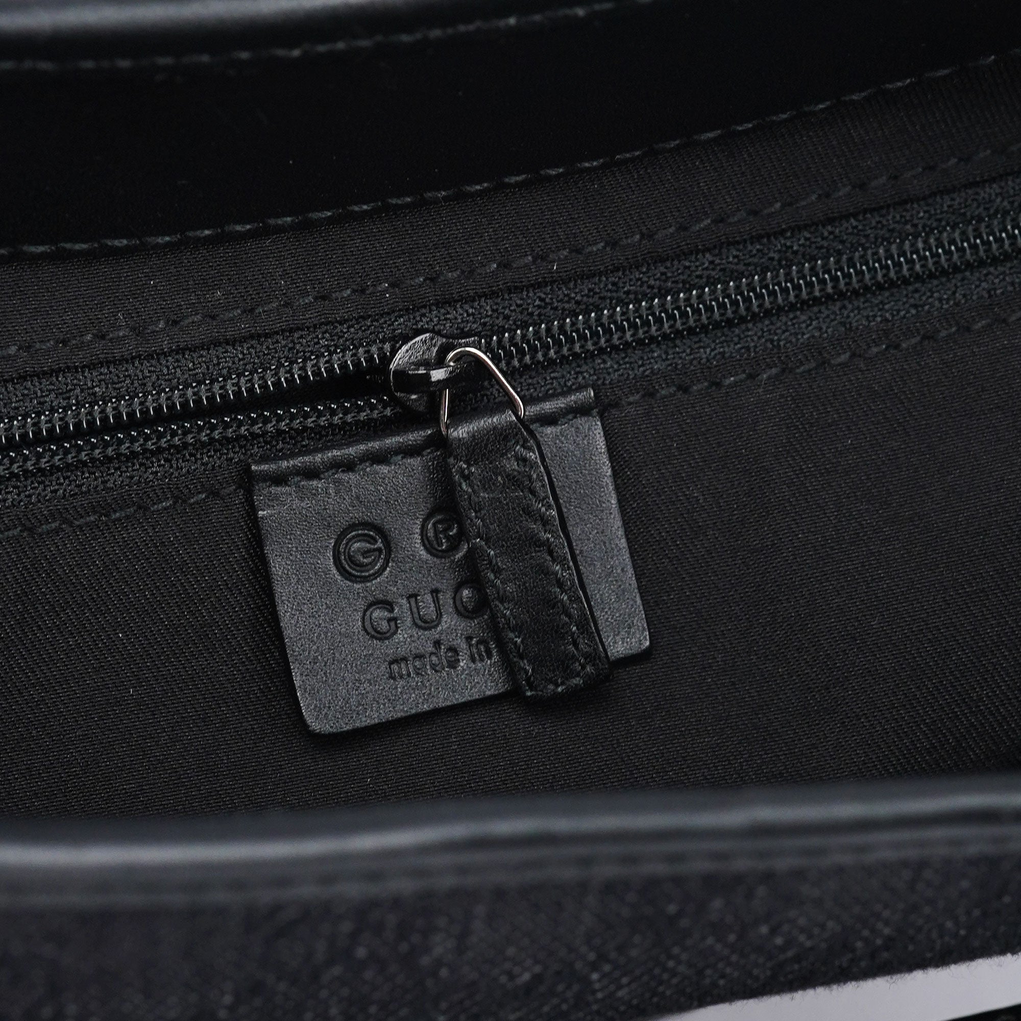 Anthracite Denim GG Jackie Shoulder Bag