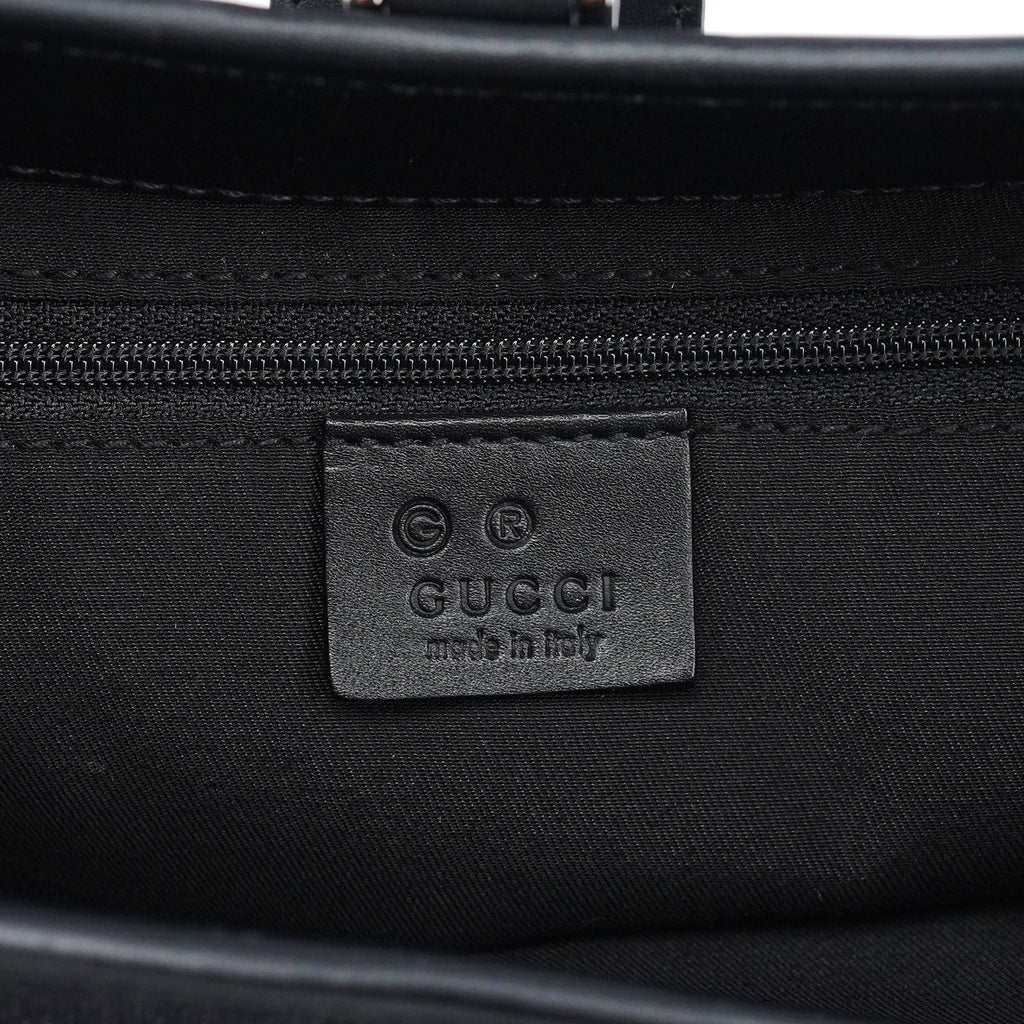 Anthracite Denim GG Jackie Shoulder Bag