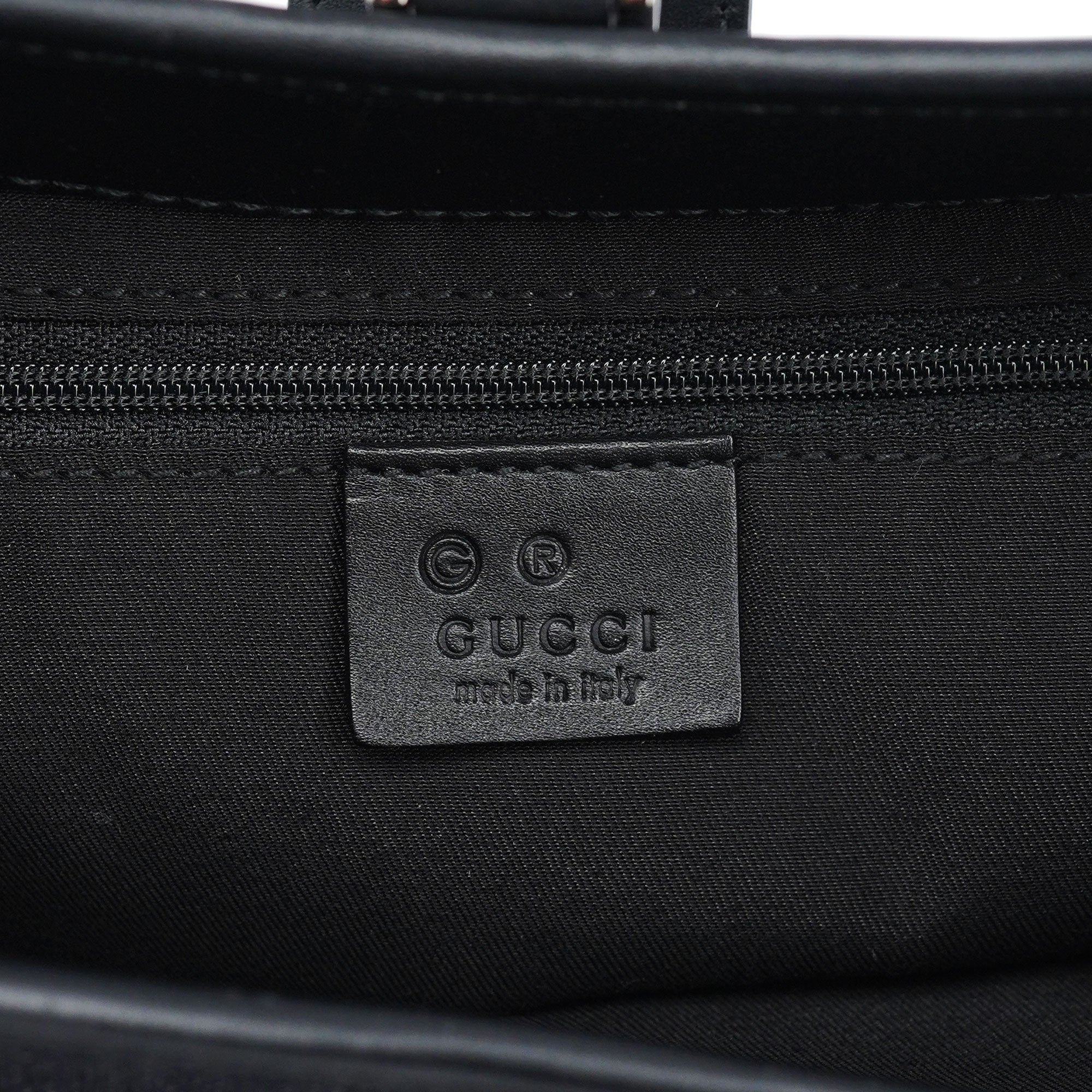 Anthracite Denim GG Jackie Shoulder Bag