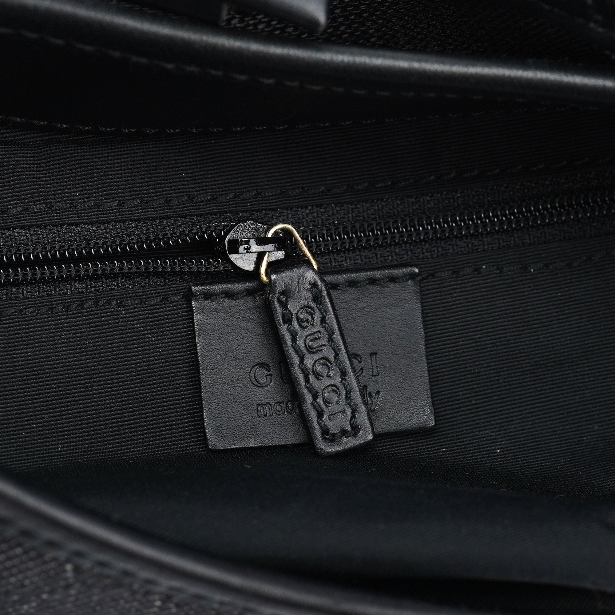 Anthracite Denim GG Jackie Shoulder Bag