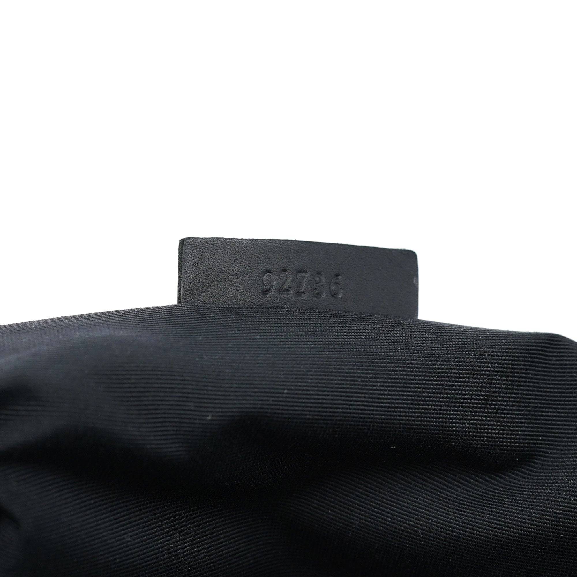 Anthracite Denim GG Jackie Shoulder Bag