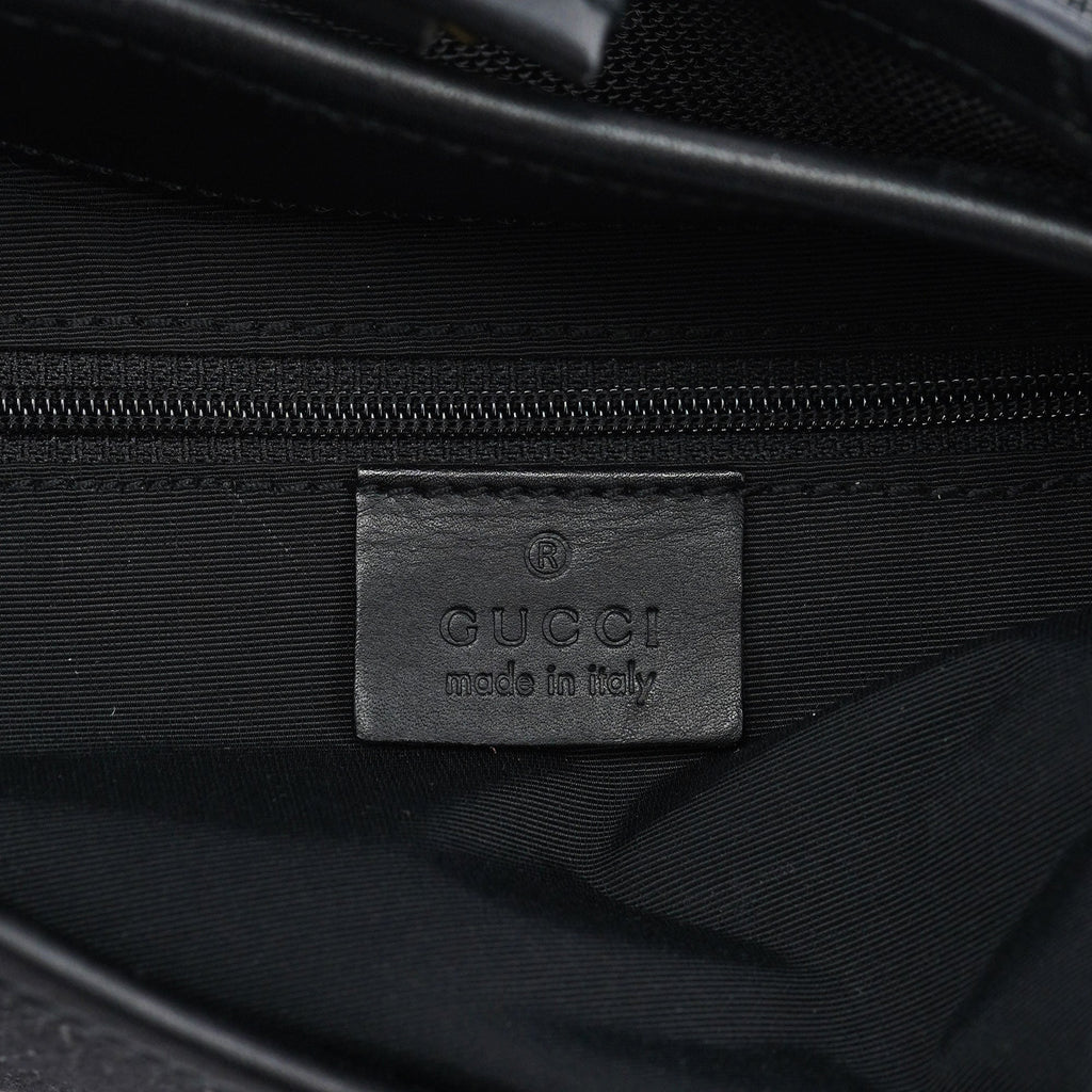 Anthracite Denim GG Jackie Shoulder Bag