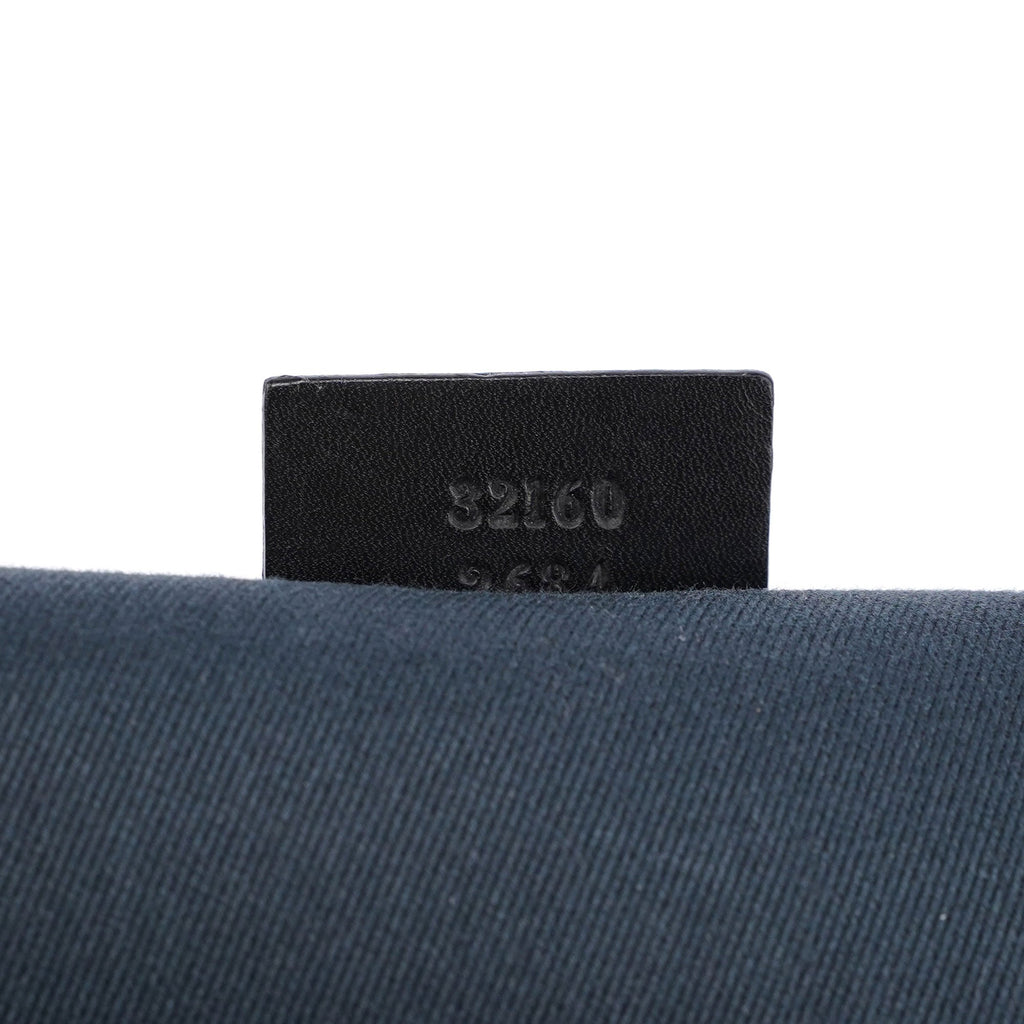 Anthracite Denim GG Shoulder Bag