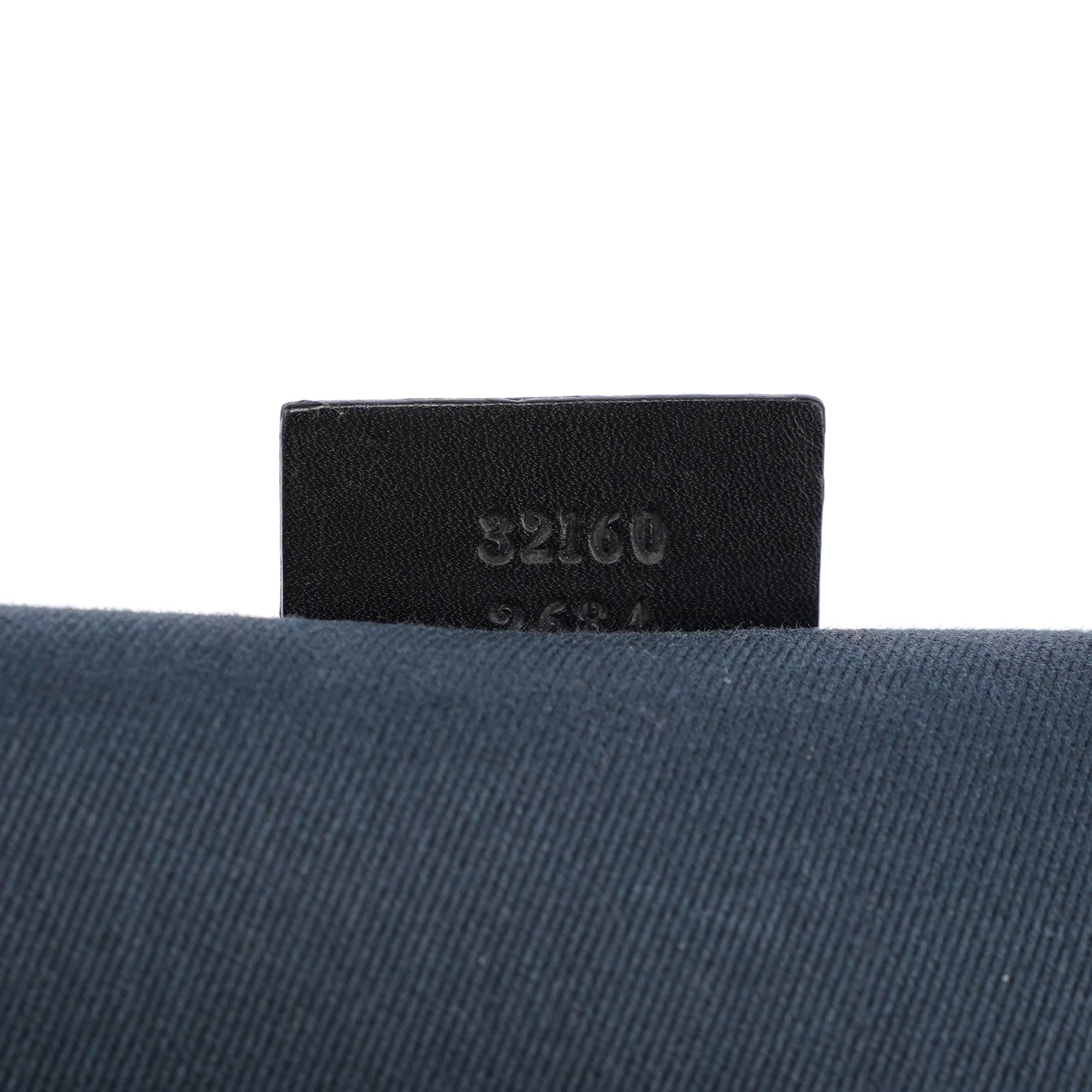 Anthracite Denim GG Shoulder Bag