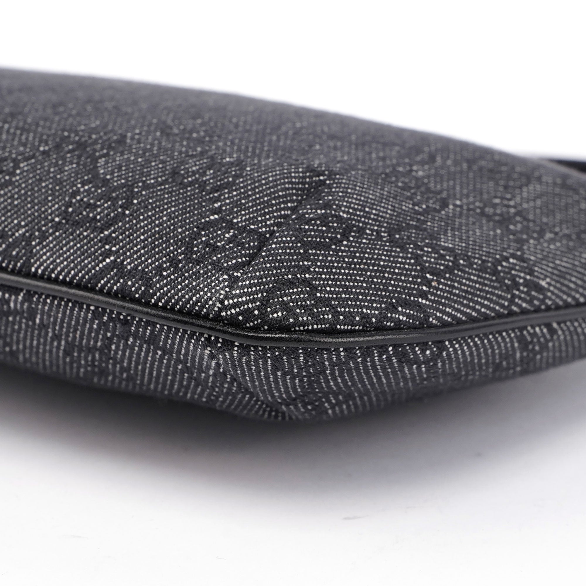 Anthracite Denim GG Shoulder Bag