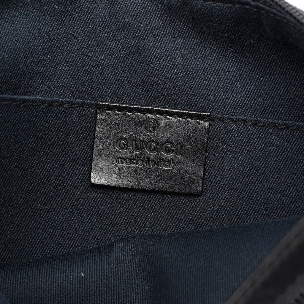 Anthracite Denim GG Shoulder Bag