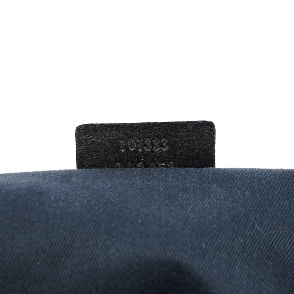 Anthracite Denim GG Shoulder Bag