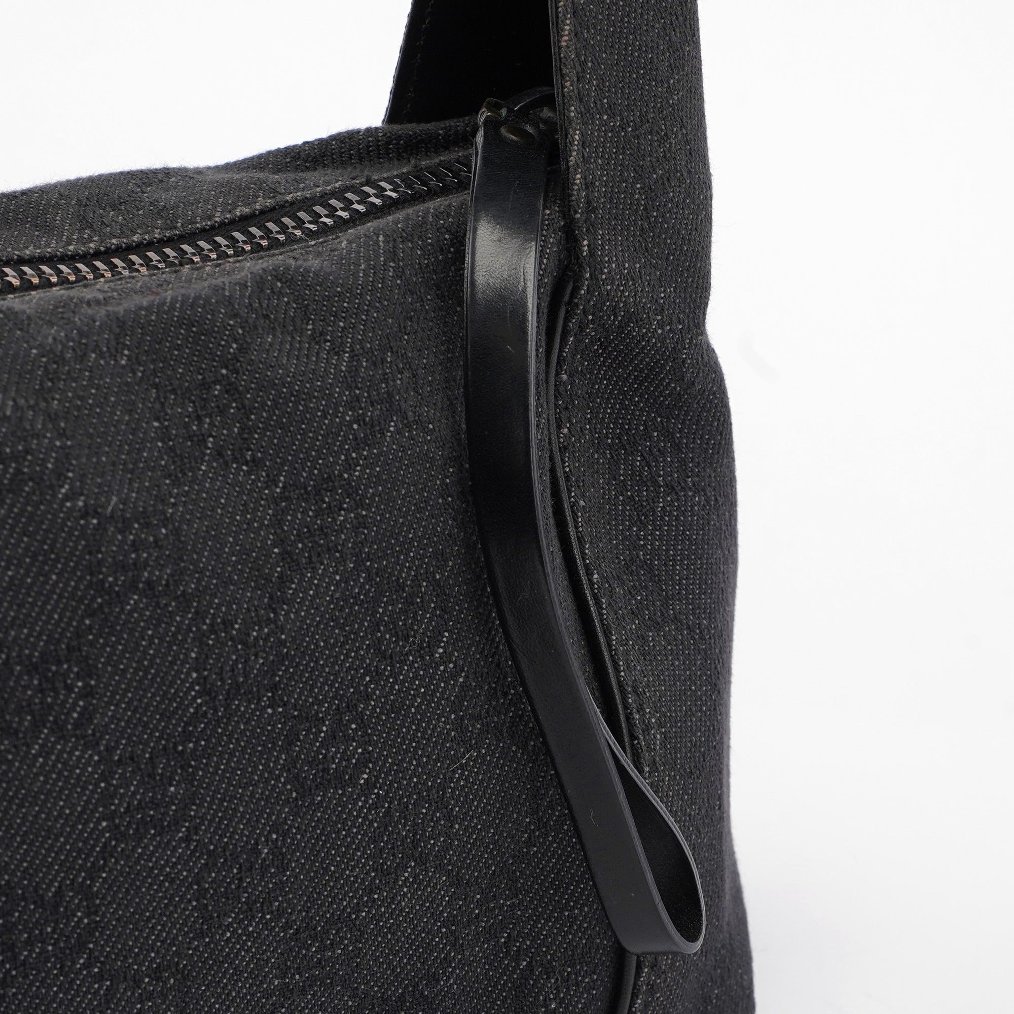Anthracite Denim GG Shoulder Bag