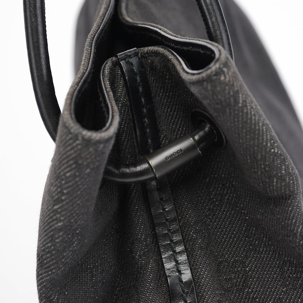 Anthracite Denim GG Tote Bag