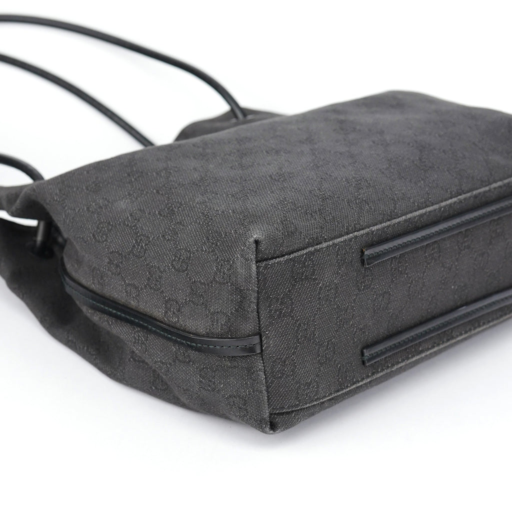 Anthracite Denim GG Tote Bag