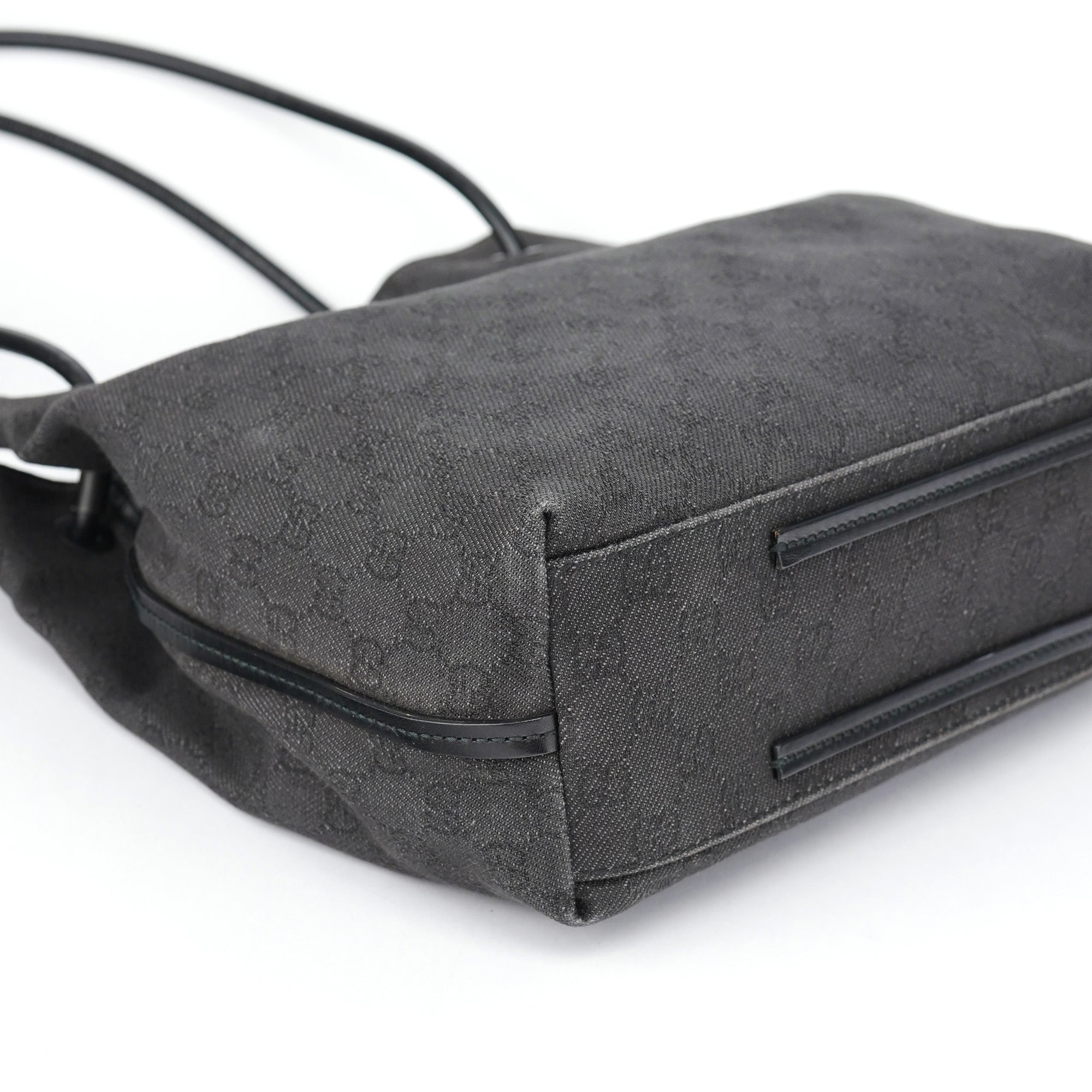 Anthracite Denim GG Tote Bag