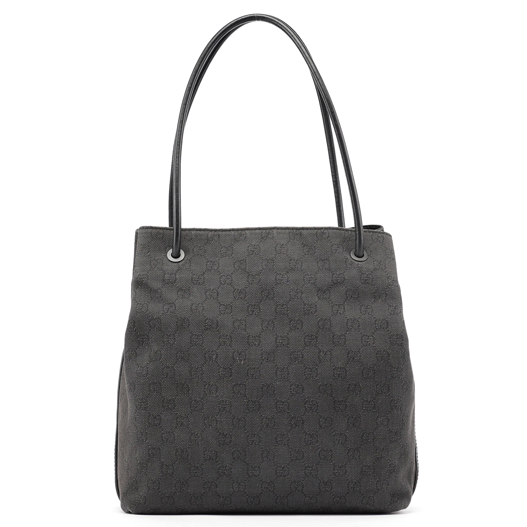 Anthracite Denim GG Tote Bag