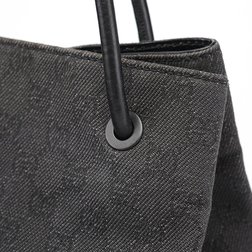 Anthracite Denim GG Tote Bag