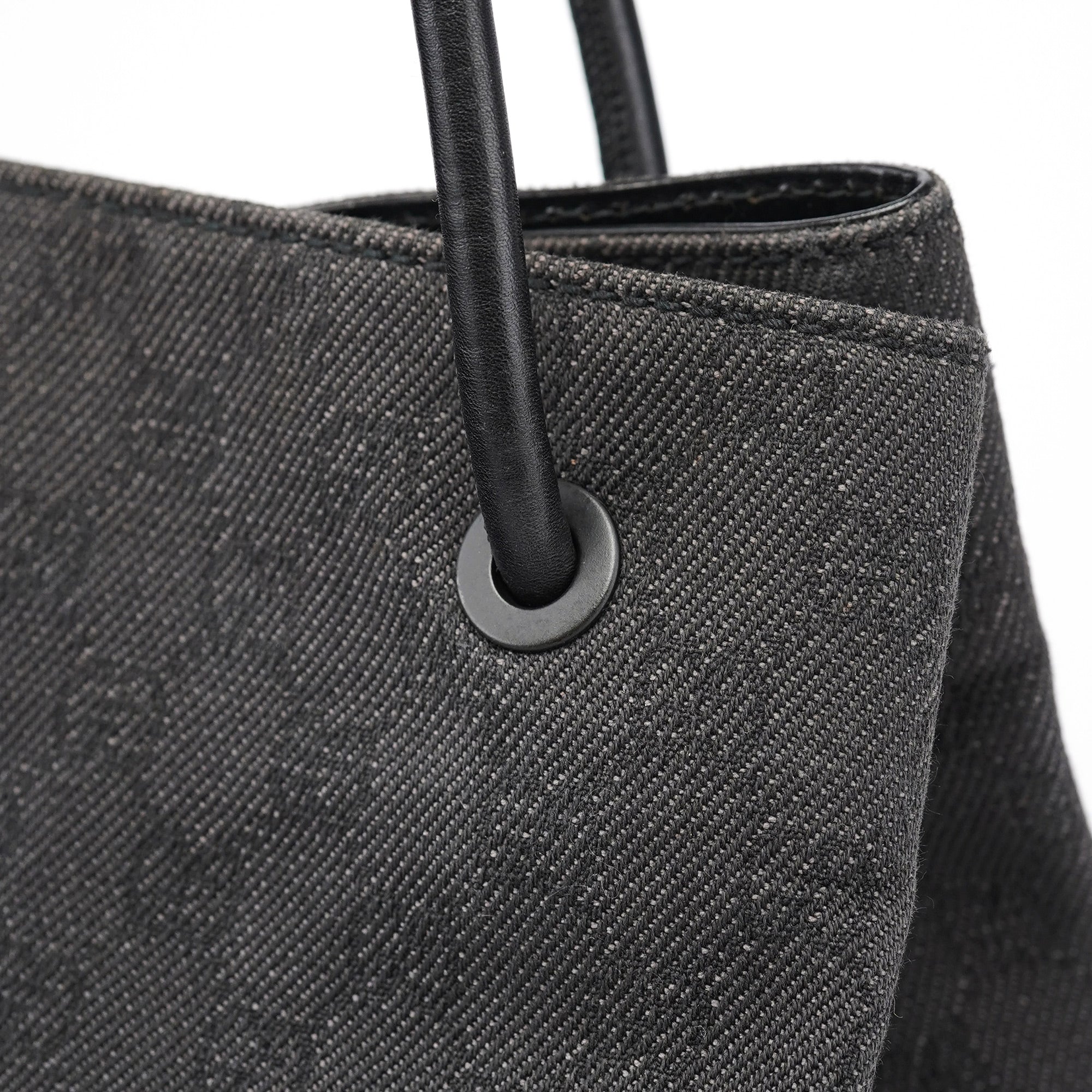 Anthracite Denim GG Tote Bag