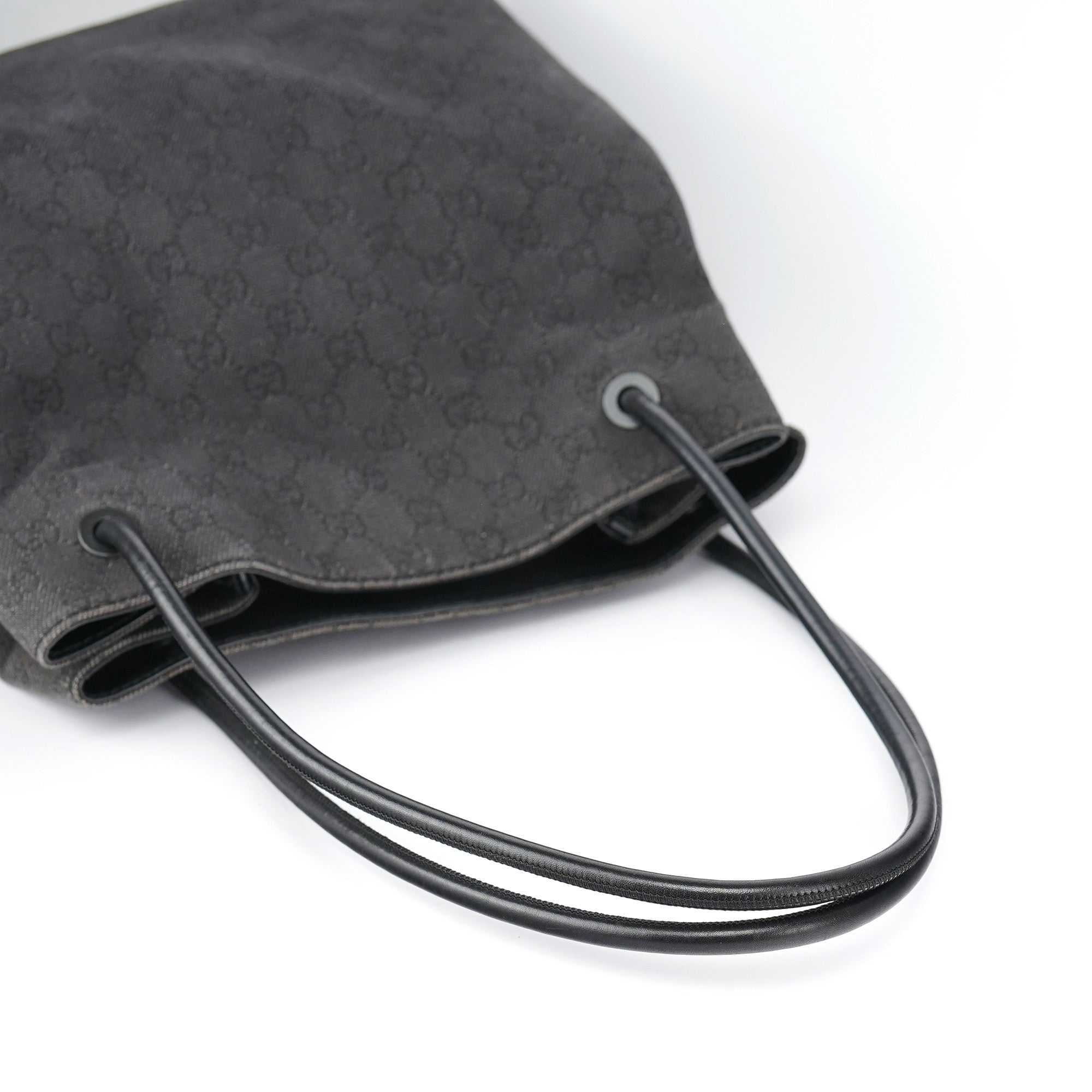 Anthracite Denim GG Tote Bag