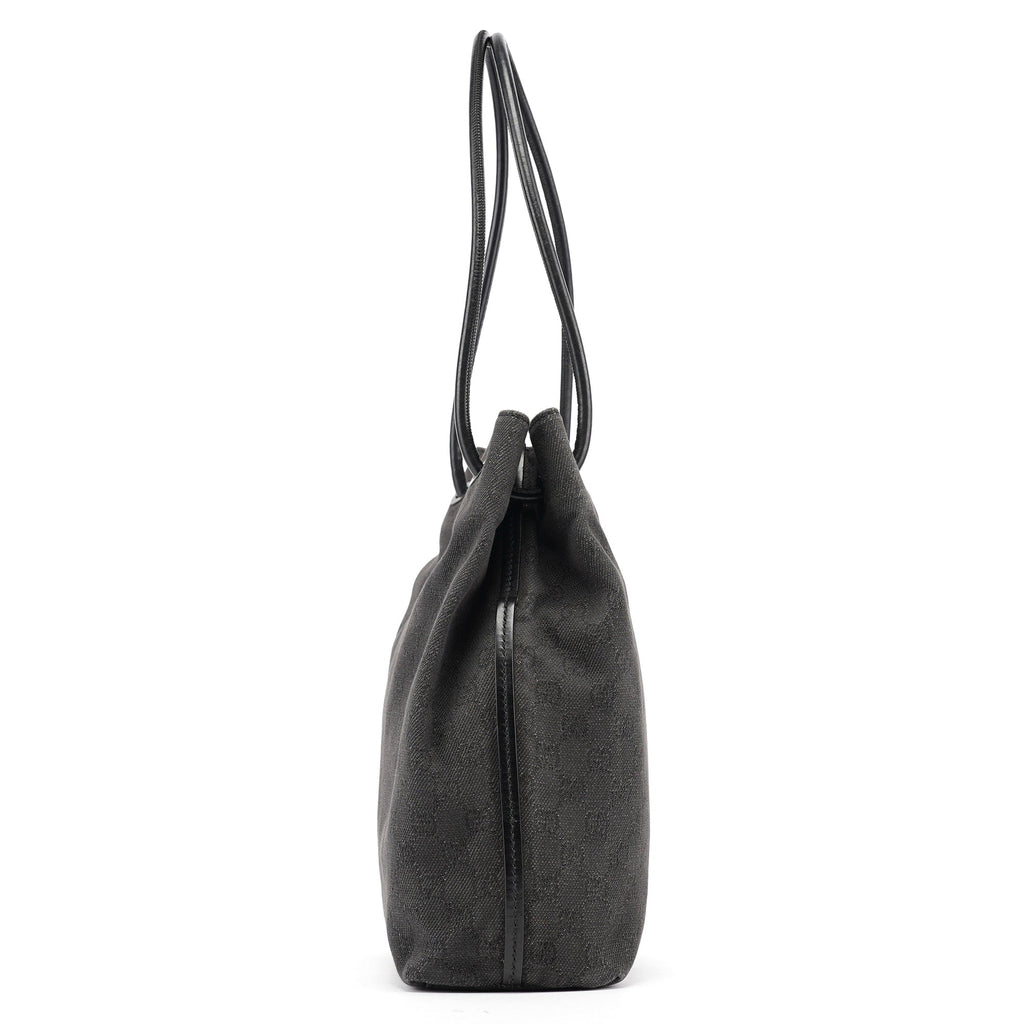 Anthracite Denim GG Tote Bag