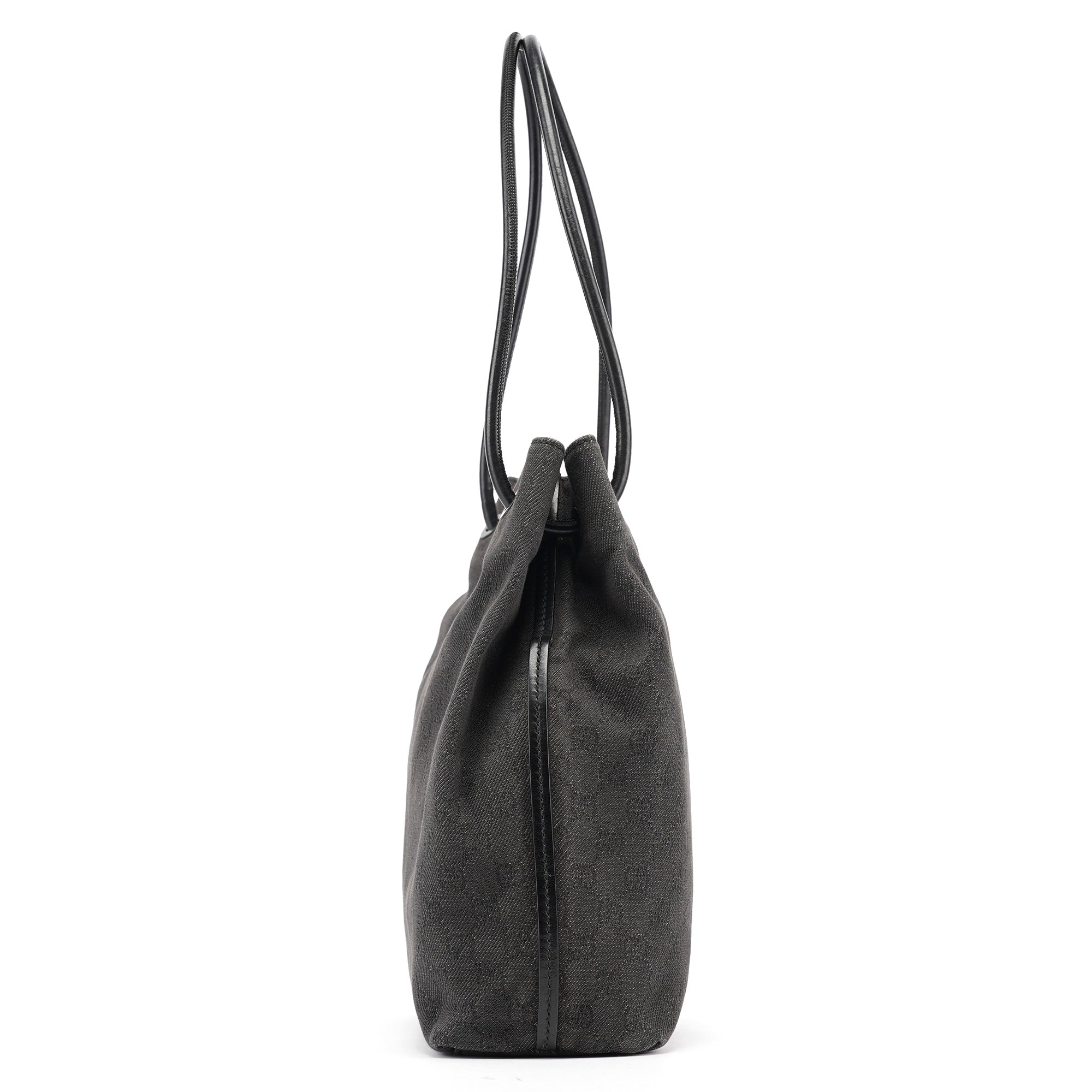 Anthracite Denim GG Tote Bag