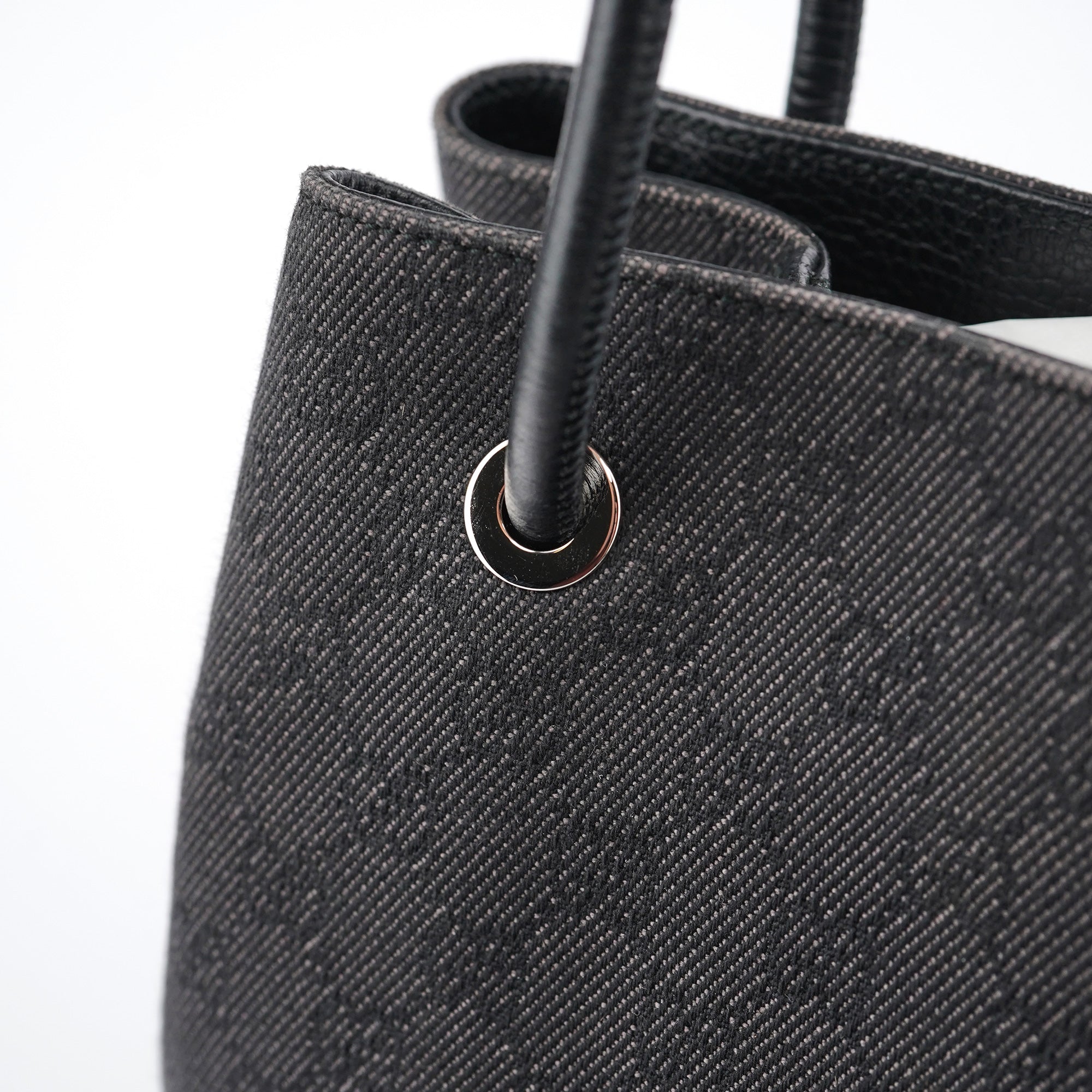 Anthracite Denim GG Tote Bag