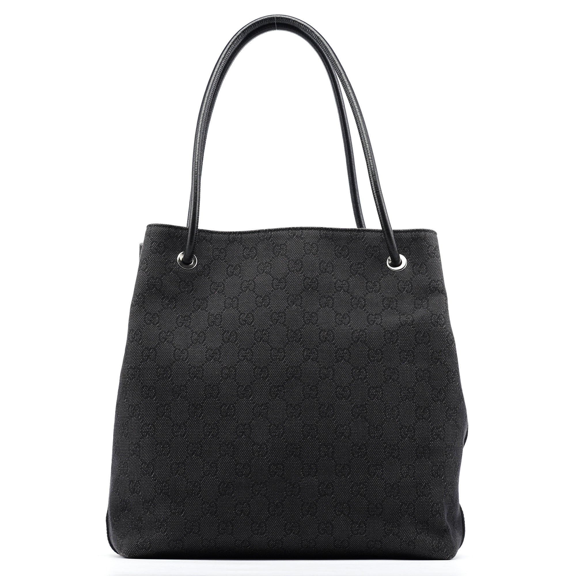 Anthracite Denim GG Tote Bag