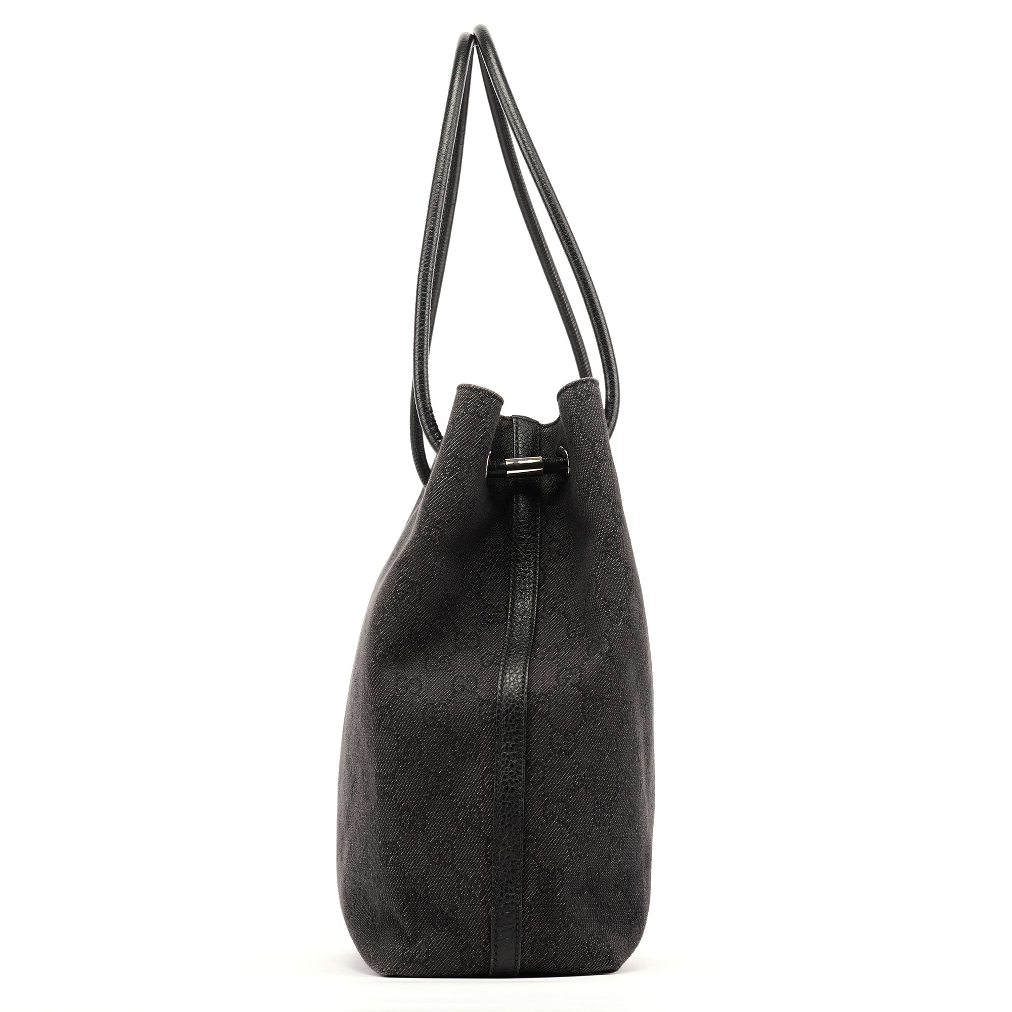 Anthracite Denim GG Tote Bag