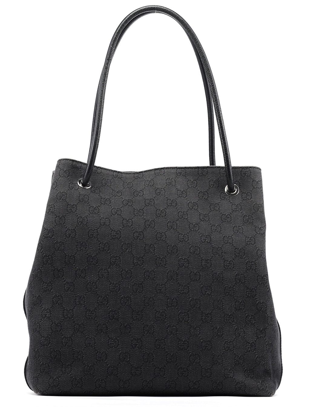 Anthracite Denim GG Tote Bag