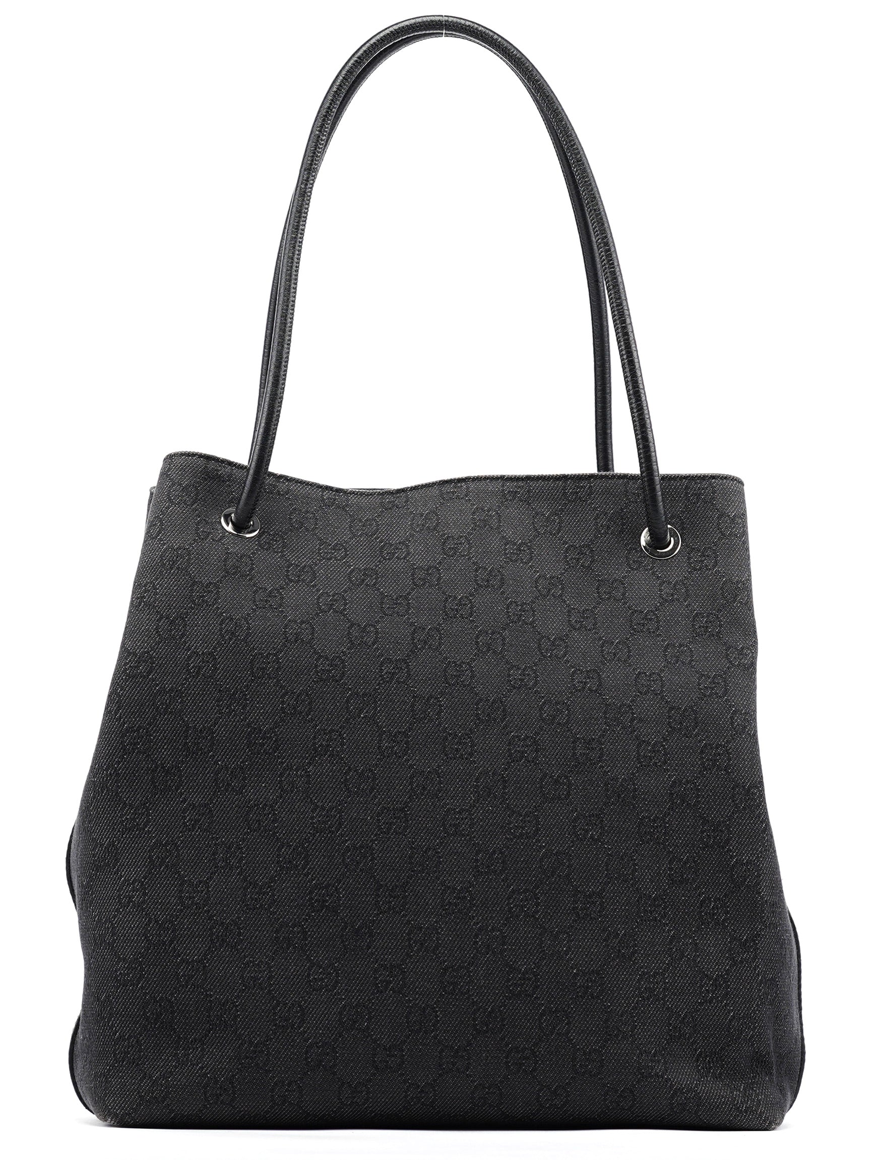 Anthracite Denim GG Tote Bag