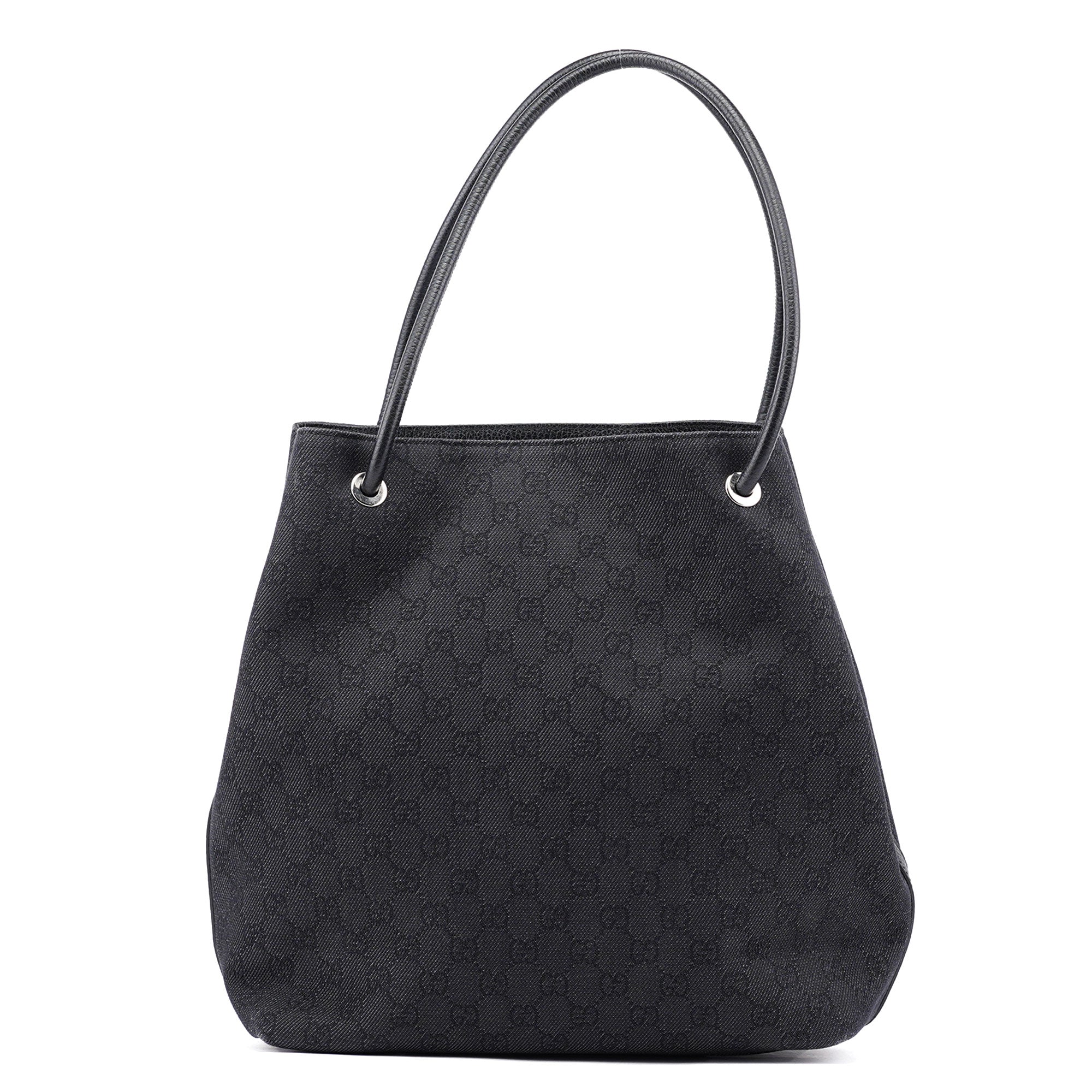 Anthracite Denim GG Tote Bag